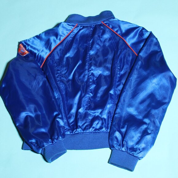 New York Knicks Hardwood Classics Women's Bomber Jacket (L) - Picture 7 of 11